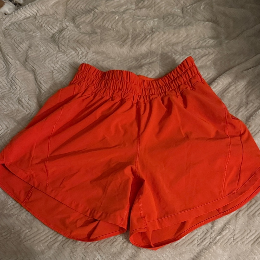 lululemon athletica Women's Athletic Shorts - Vibrant Orange
